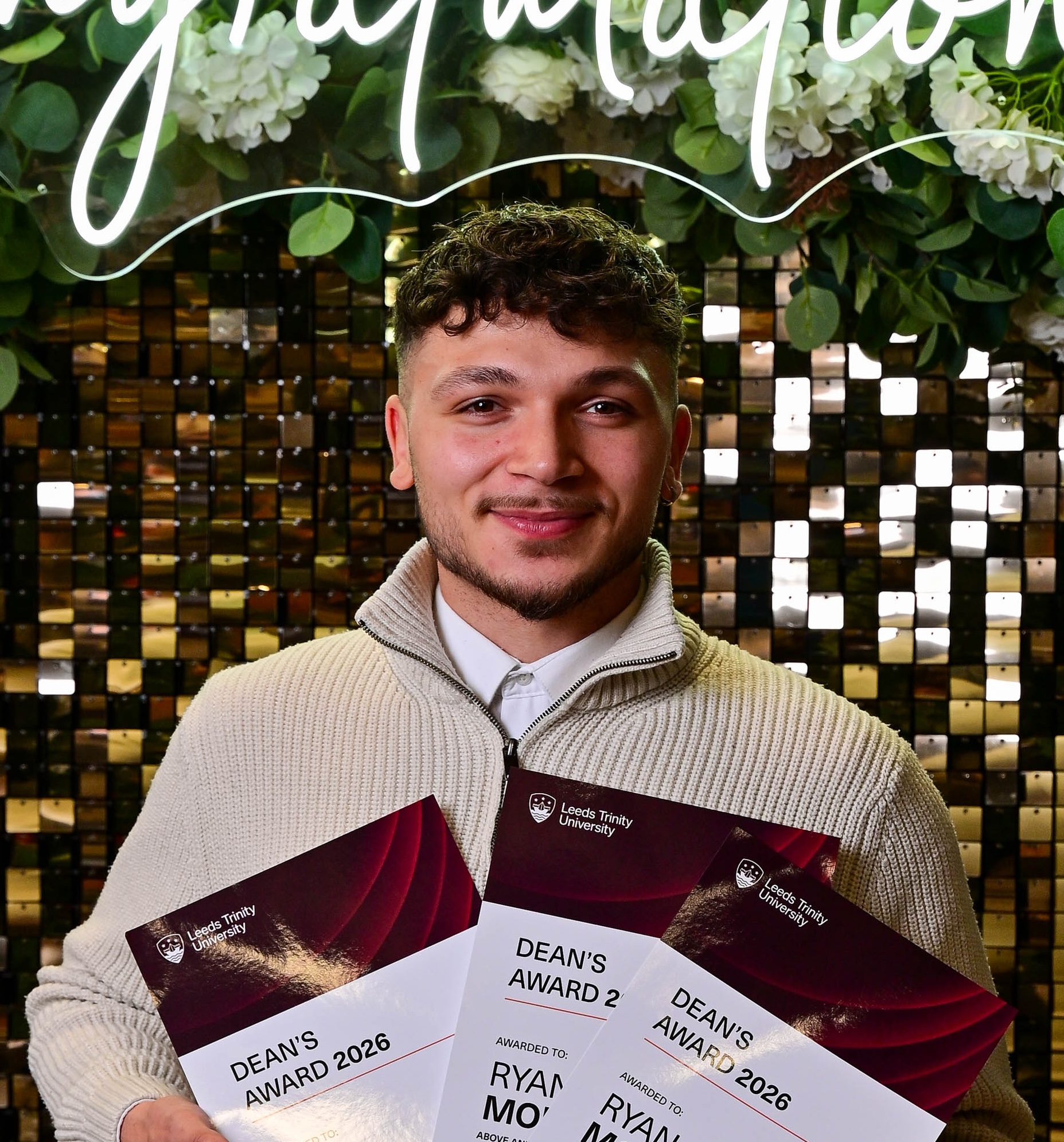Ryan, Sports Therapy and Rehabilitation graduate